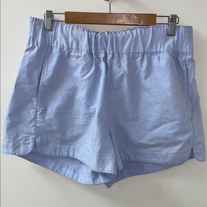 AYR Light Blue Cotton Women's Shorts